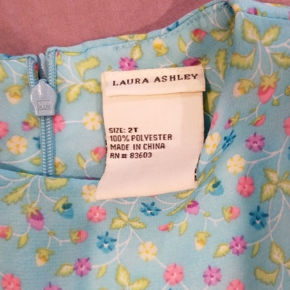 Laura Ashley dress brand new size 2t - Picture 2 of 5